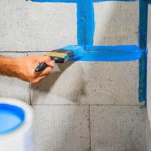 B00EZT4E68 - Blue Max Liquid Rubber Waterproofer-for Use in Interior &amp; Below-Grade Exterior