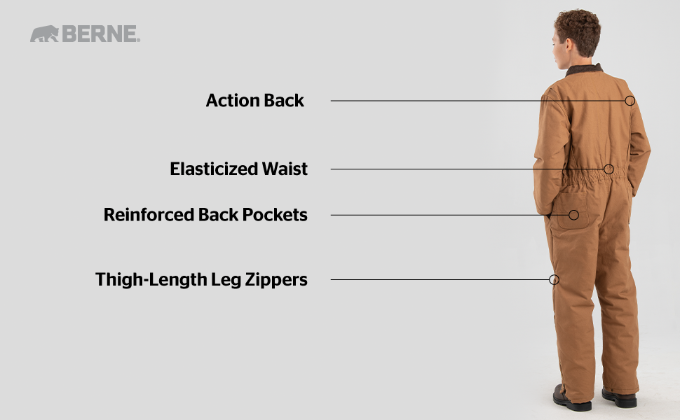 Action Back, Elasticized Waist, Reinforced Back Pockets, Thigh-Length Leg Zippers