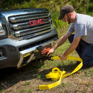 CURT Front Hitch Receiver Tow Hook Mount