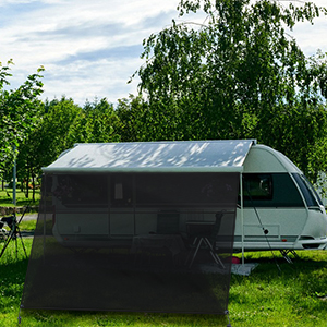 rv shade screen for awning