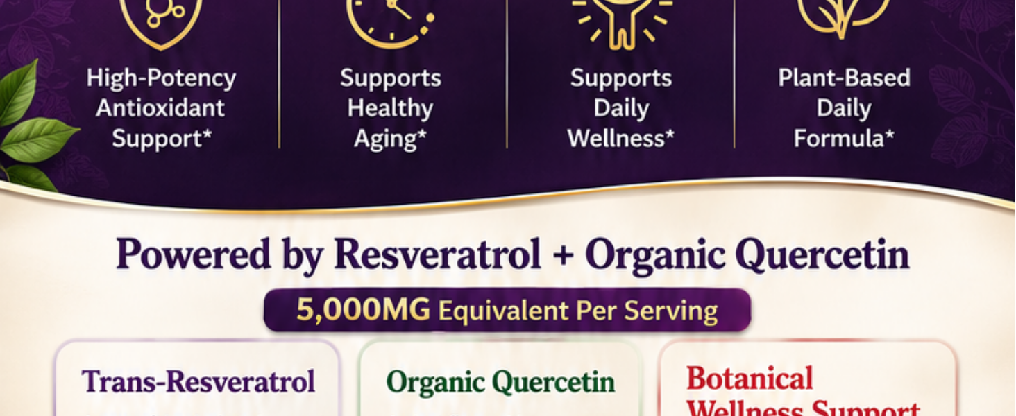 resveratrol organic antioxidant high potency daily living purity labs
