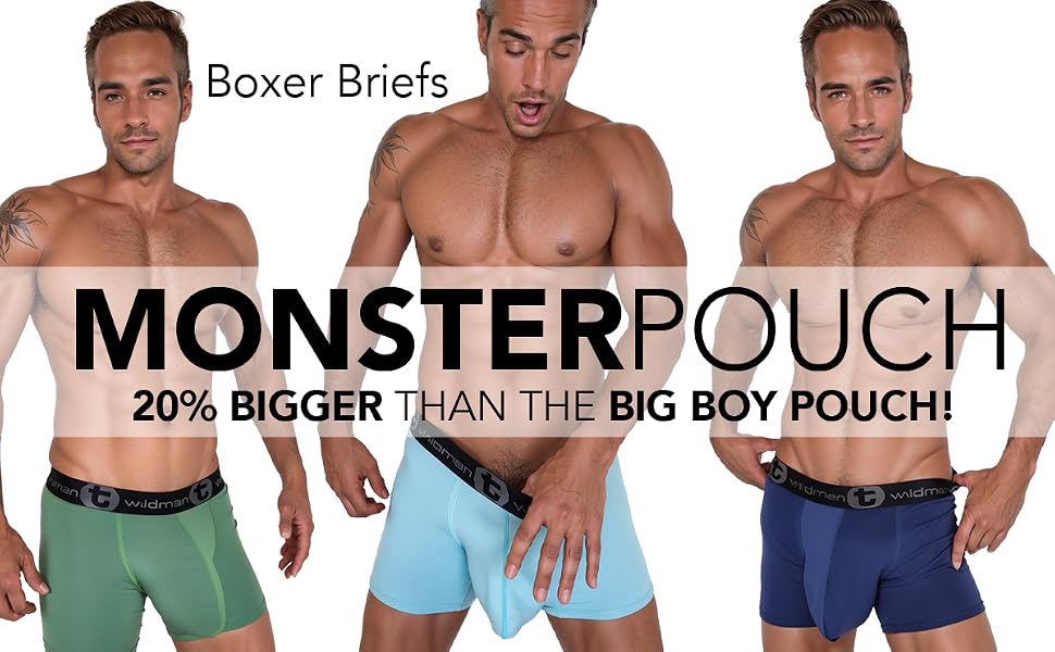 Sexy Men looking down at their WildmanT underwear