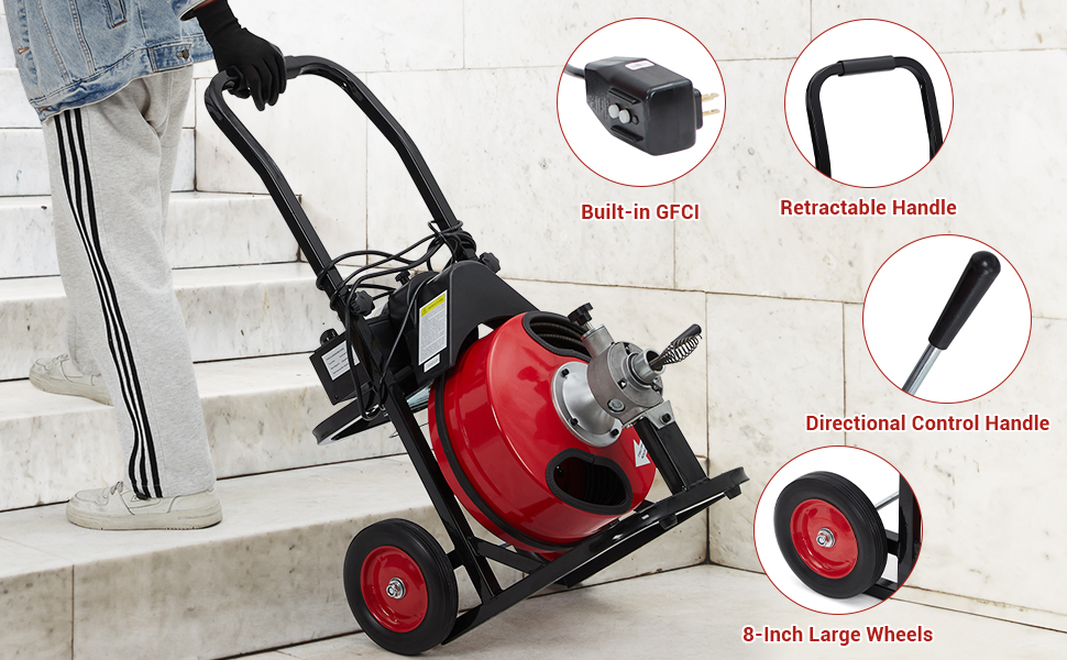 drain cleaner machine