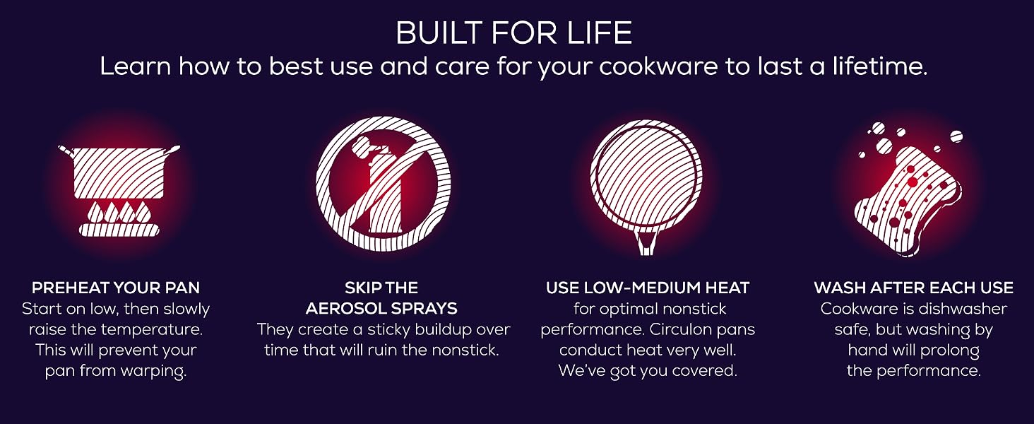 Tips for making your Circulon Radiance cookware last a lifetime