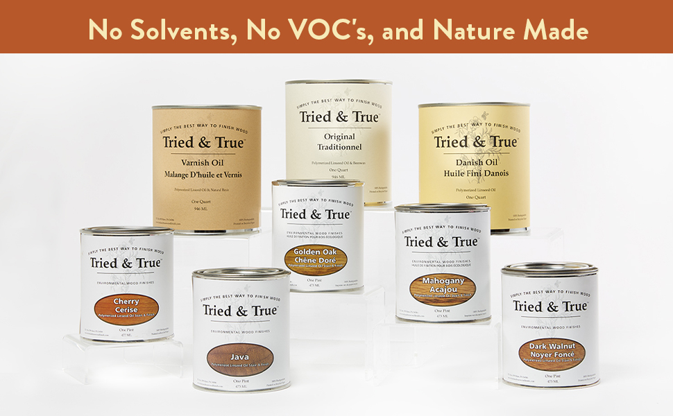 No Solvents, No VOC&amp;#39;s, and Nature Made