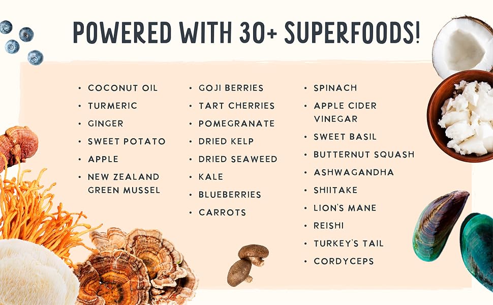 powered with 30+ superfoods
