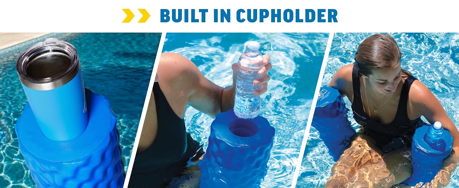 Built in cupholder