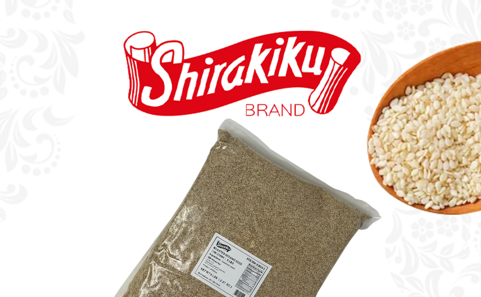 Shirakiku Roasted Sesame Seeds (IRI GOMA)