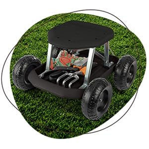Image of garden seat and kneeler, gardening stools for seniors.