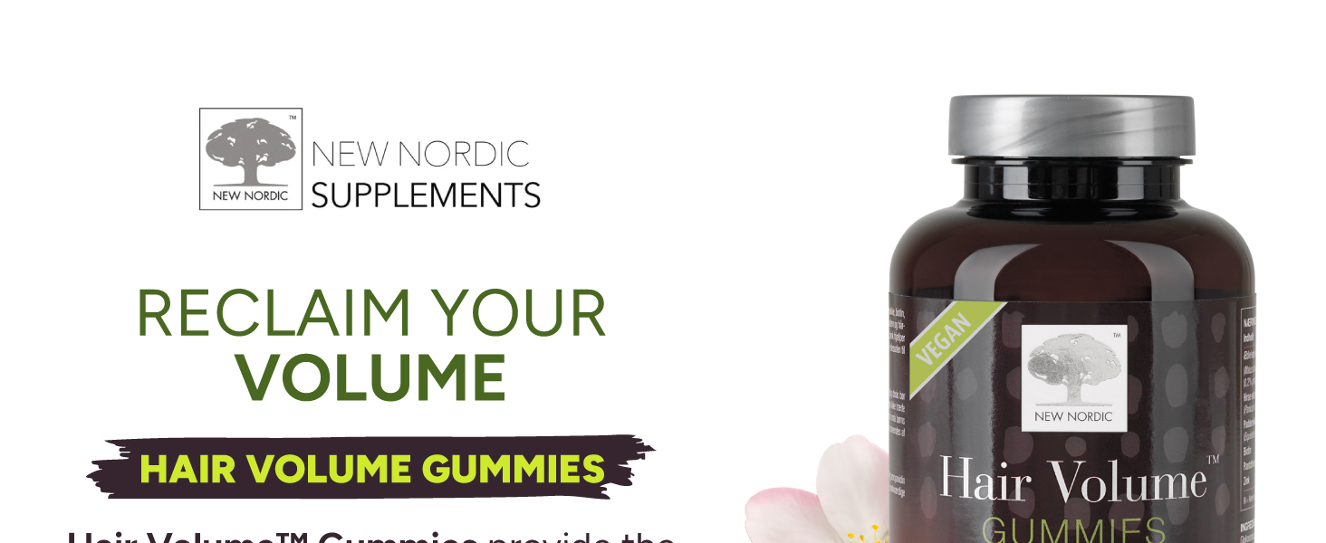 New Nordic Hair Volume Gummies