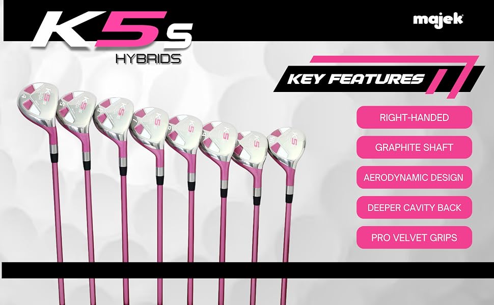 majek k5s pink hybrid set (4-sw)