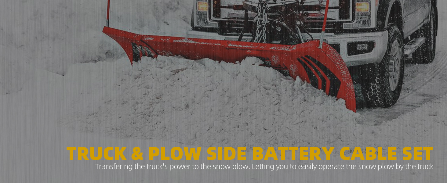 Transfering The Truck's Power To The Snow Plow. Letting You To Easily Operate The Snow Plow By Truck