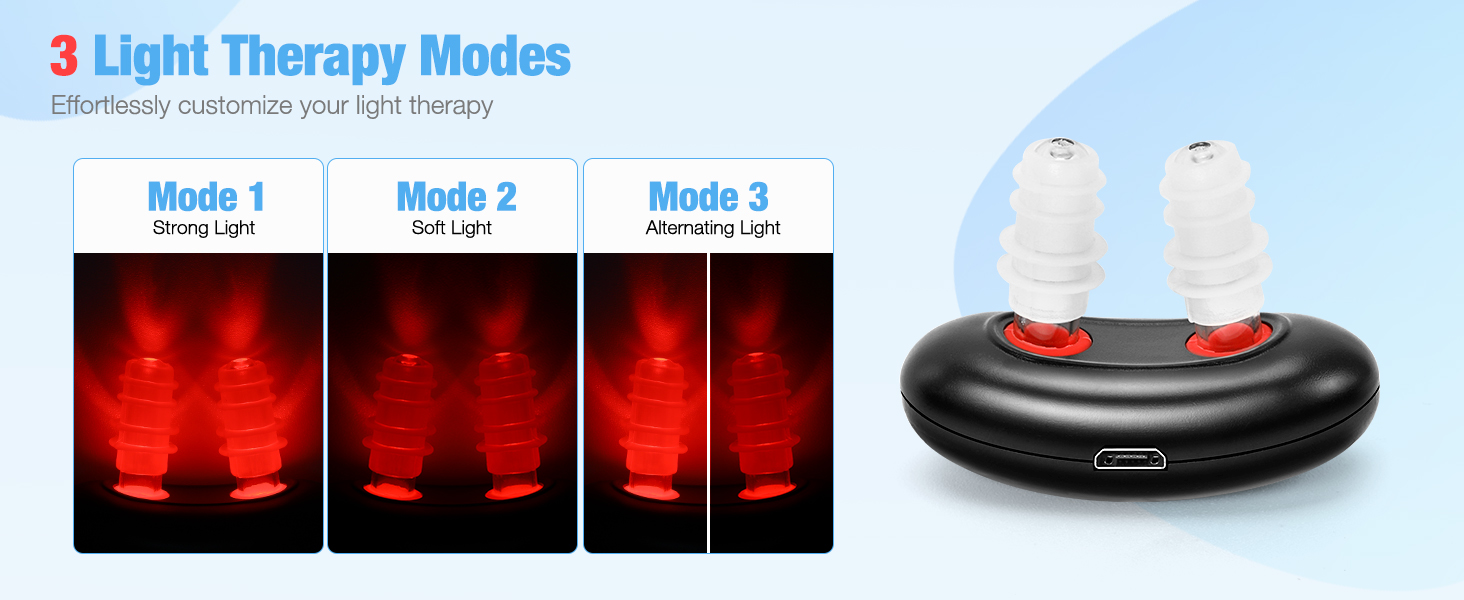 red light nasal device