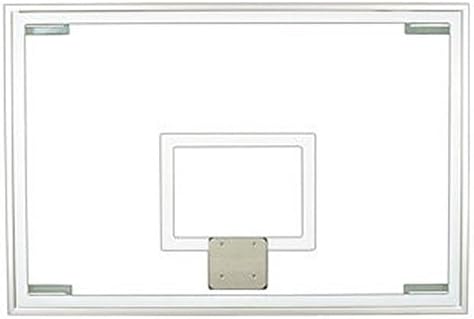 First Team FT236 Tempered Glass 48 X 72 in. Official Glass Backboard44; Black