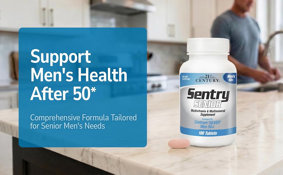 Sentry Senior Men 50+ 100 tablets_02