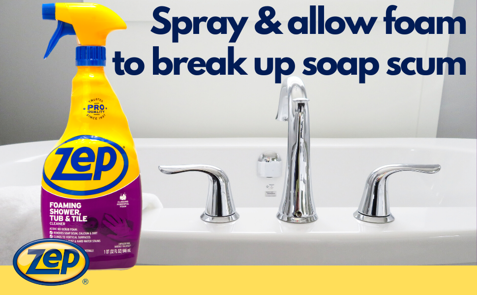 foaming shower cleaner