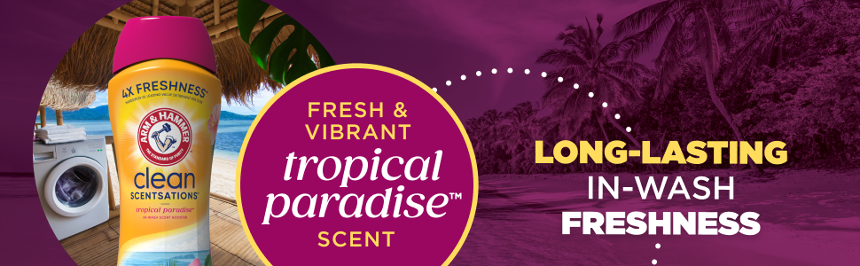 Fresh &amp;amp;amp; Vibrant tropical paradise scent