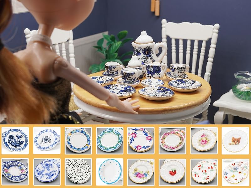 Odoria miniature tea set