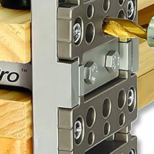 milescraft, milescraft 1311, joint pro, doweling jig, self clamping, woodworking, doweling kit