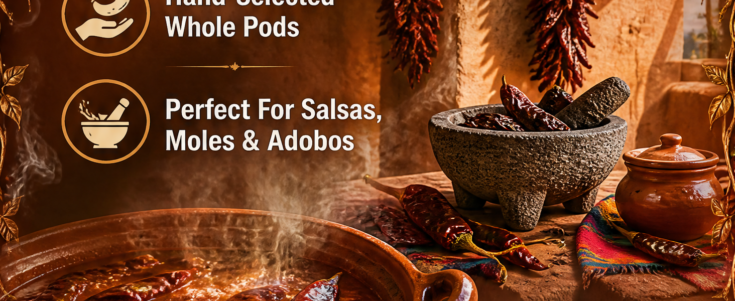 Guajillo Chile Peppers