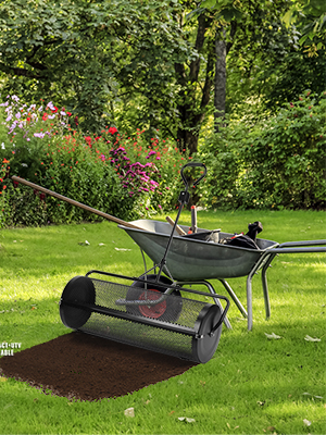 peat moss spreader