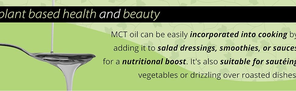MCT Oil for cooking