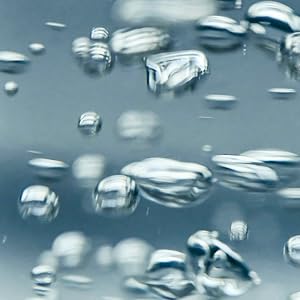 Aquabliss shower filter - water bubbles