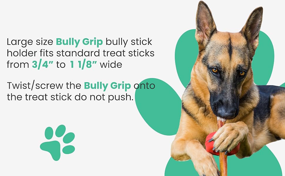 bully stick holder for dogs small medium dogs bully grip