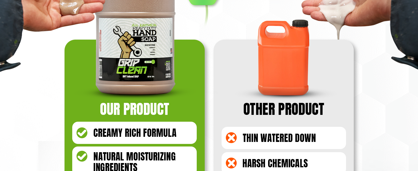 mechanic soap coconut soap hand soap liquid mechanic hand cleaner grip clean hand soap