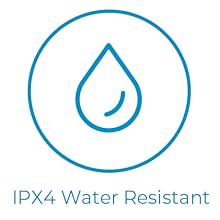 IPX4 water dirt resistant meter drop shock proof water repellent durable construction camping light