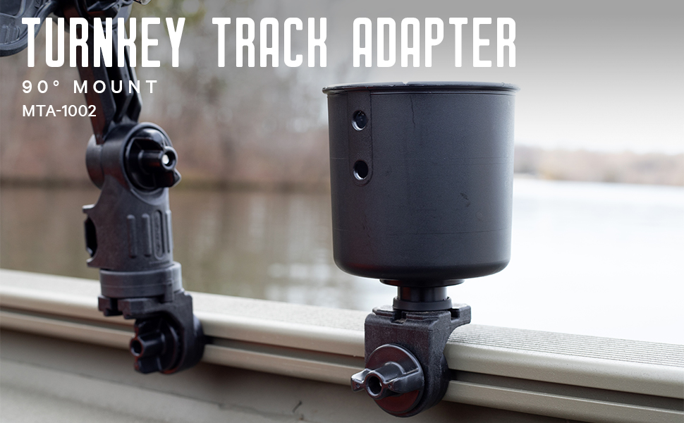 yakattack turnkey track adapter 90 degree mount mta-1002