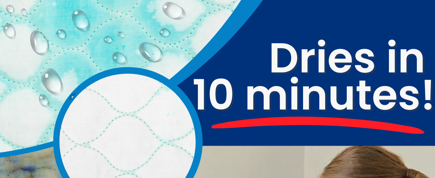 Dries in 10 minutes