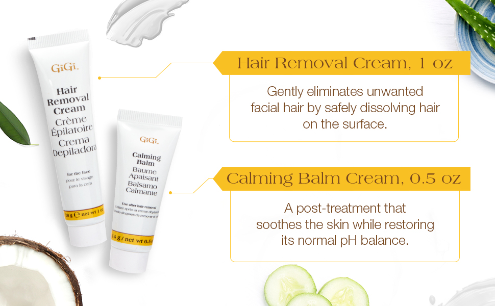 Hair Removal Cream for the Face, 1 oz