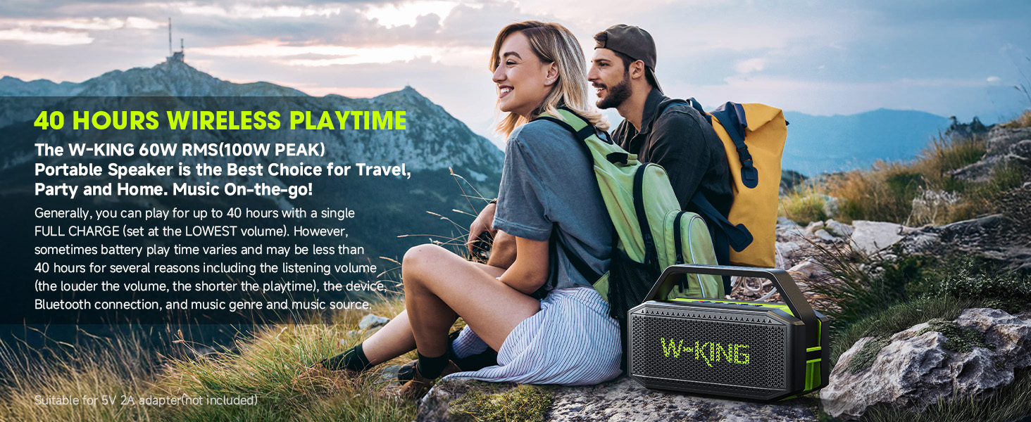 bluetooth speaker w-king