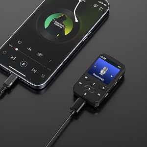 music devices Bluetooth mp3 player with line-in recording mps3 players digital music player