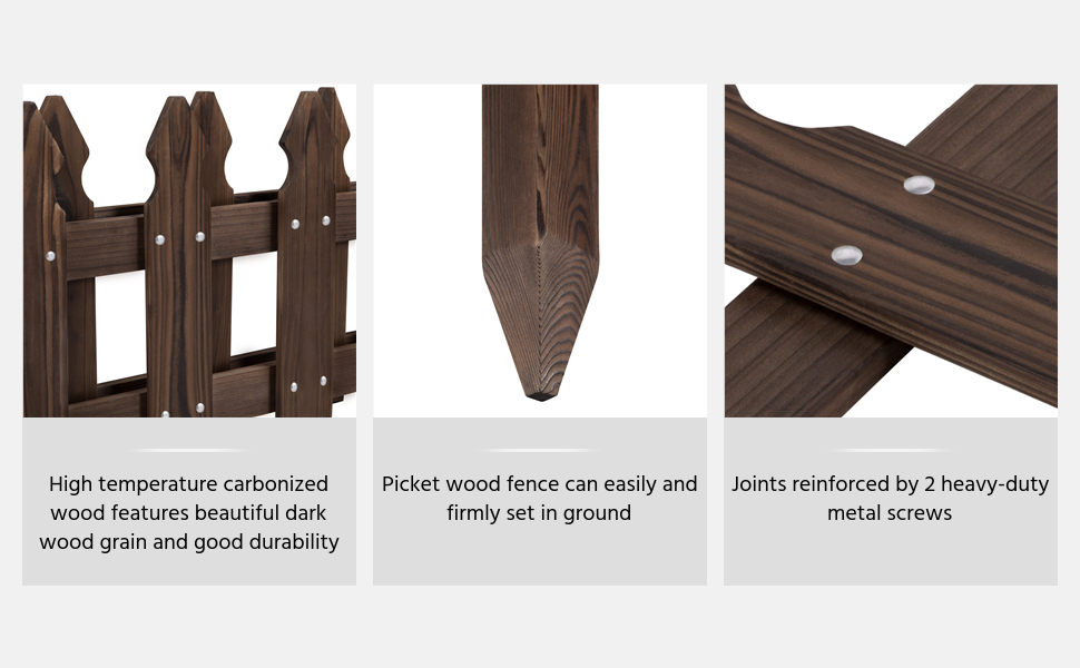 Wood Garden Fence