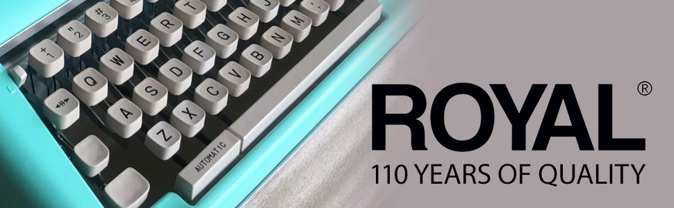 royal, typewriter