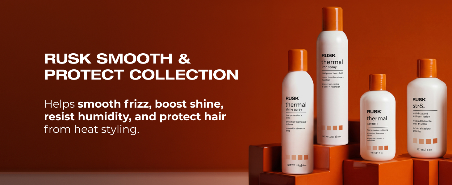 rusk wired flexible styling cream full collection