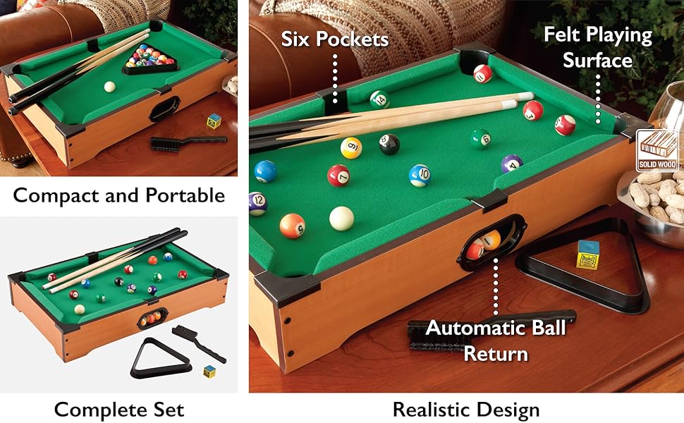 Table top billards game