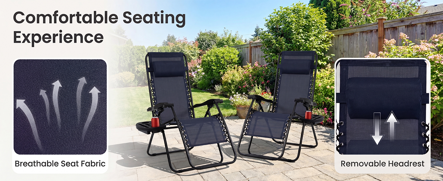 Zero Gravity Lounge Chairs
