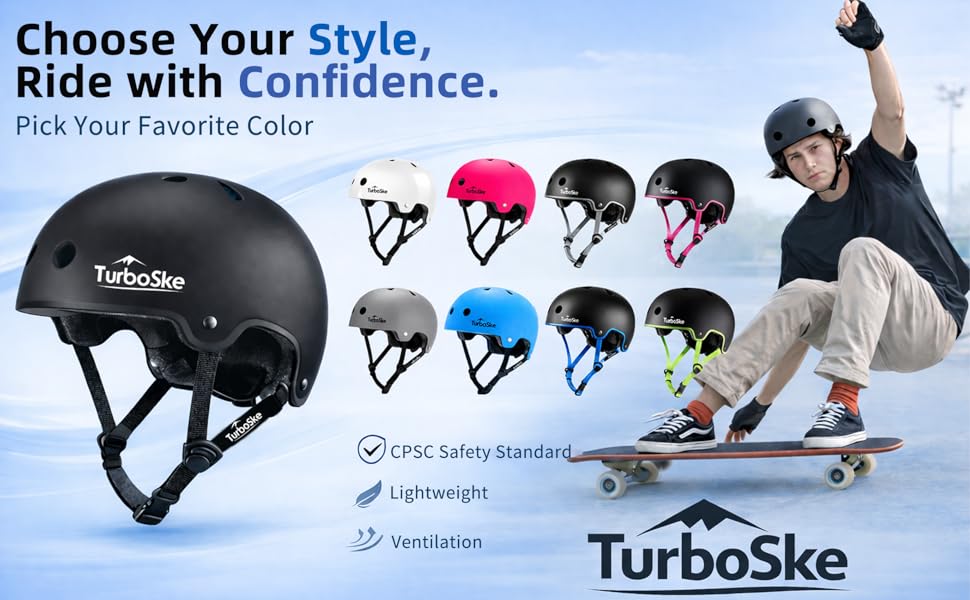 Skateboard helmet