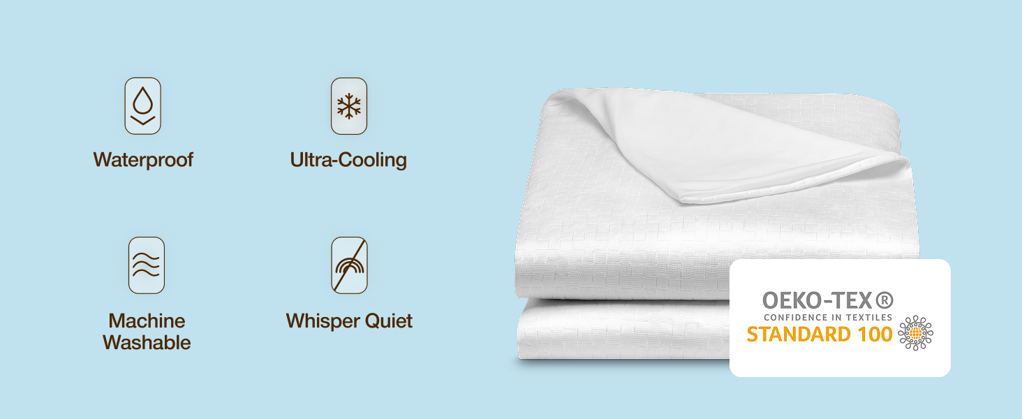 queen mattress cover waterproof washable mattress cover full mattress protector king cooling soft