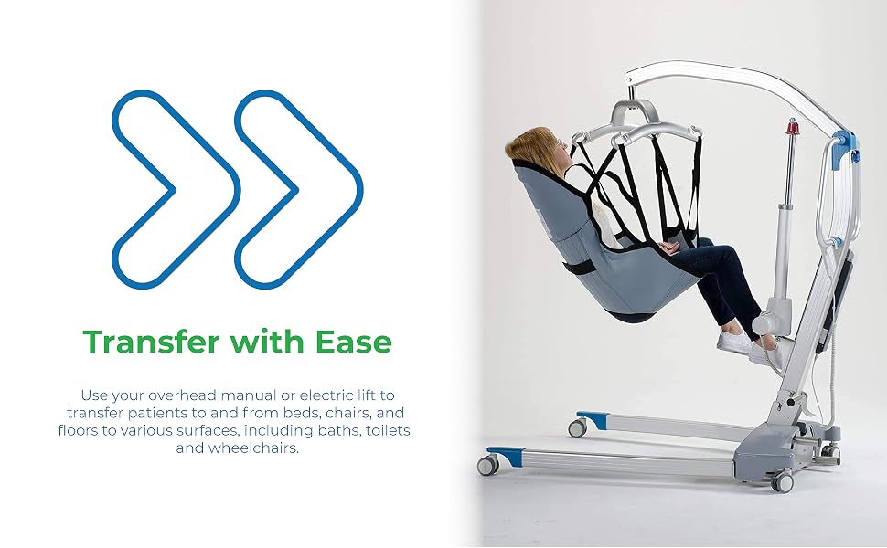 Patient Aid Padded U-Sling with Head Support