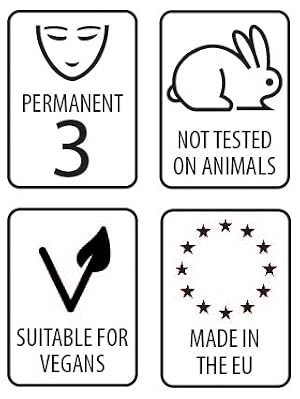 permanent hair dye not tested on animals cruelty free suitable for vegan made in the EU