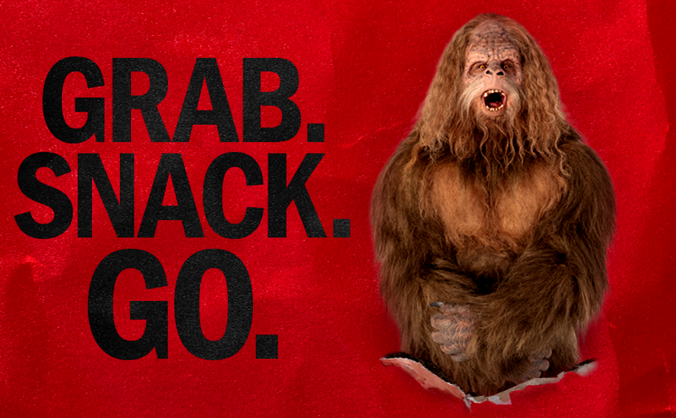 snacking on the go sasquatch