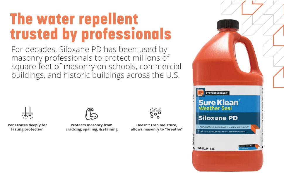 Prosoco Siloxane PD professional water repellent