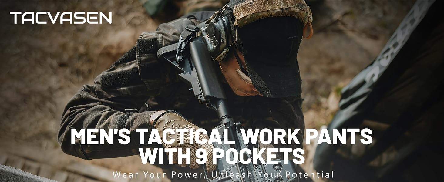 Men&amp;amp;#39;s Tactical Pants 9 Pockets