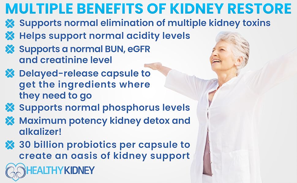 Multiple Benefits of Kidney Restore