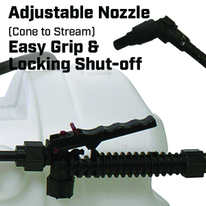 chapin atv sprayer, utv sprayer, sprayer shut-off, sprayer nozzle, 15 gallon sprayer, 25 gallon
