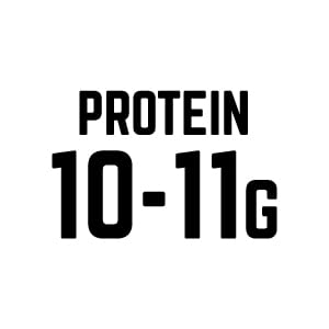 10 to 11 grams of protein